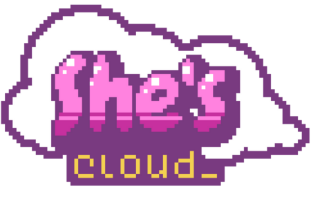 she is cloud logo